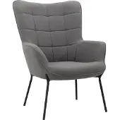 Loft 24 Boris-Loungestoel Antraciet Flavio