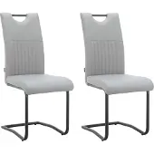 Loft 24 Sakai-Eetkamerstoel - 2 Pack - Grijs