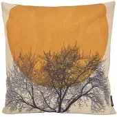 Gek op kussens! Moon & tree | 45 x 45 cm | kussenhoes | katoen/linnen