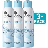 TODAY Deospray Fresh – 200 ml – 3-pack