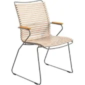 Houe Tuinstoel Click Dining Chair Tall Back Beige