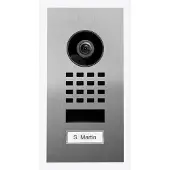 DoorBird D1101V Unterputz Buitenunit voor Video-deurintercom via WiFi WiFi, LAN RVS V4A (geborsteld)