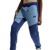 Nike Tech Fleece Sportswear Joggingbroek Kids Donkerblauw Blauw Zwart