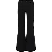 Smashed Lemon Mediumblauwe flared jeans |