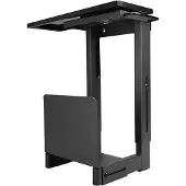 Lindy Sliding Under Desk PC Holder 40284 PC-houder Onder tafel Zwart Belastbaar tot: 30 kg