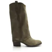 Aqa Shoes A8660 Laarzen | Maat 42 Dames Taupe