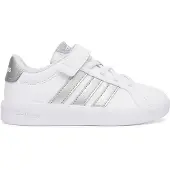 Adidas Sportschoen 'Grand Court 3.0' zilver / wit
