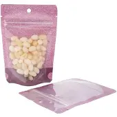 Packlinq Stazakken Rijstpapier Transparant/Paars 10,2x6x15,2cm 57 gram