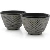 Bredemeijer Theekopje Asia Jang Betongrijs 100ml (Set van 2)
