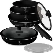 Berlinger Haus BH8257: Set kookgerei in matzwart