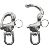 Kong Italy Quick Release Rotary Ring Connector Karabijnhaak