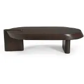 Starfurn Salontafel Rava - Rond Bruin Hout - 125x70x33cm
