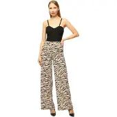 HOME STORE Jumpsuit crème / zwart