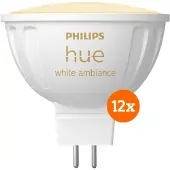 Philips Hue Spot White Ambiance MR16 Lot de 12