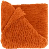 Unique living plaid clio 150x200cm orange flame