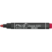 PICA Permanente Marker Dry-Safe Classic 1-4 mm Rond Rood