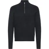 Casual Friday Trui ' CFHEINE halfzip ' donkerblauw