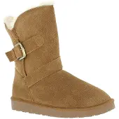 Gooce Snowboots 'Blume' kastanjebruin