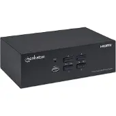 Manhattan 153539 - KVM Switch - Dual HDMI - 4 Computers - 4K Ultra HD