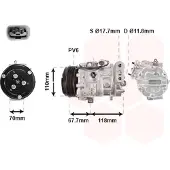 VAN WEZEL 1700K384 Aircopomp