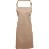 Premier Unisex Volwassenenschort met zakken (Latte)