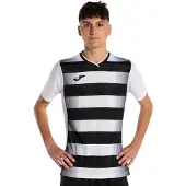 Joma Europa V T-shirt Met Korte Mouwen Wit S Man