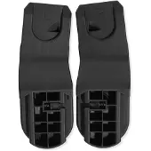 Hauck universele adapters voor kinderwagen Walk N Care en babyzitje van andere producenten, 1 paar, zwart