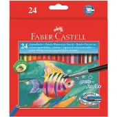 Faber-Castell aquarelpotlood - etui 24 stuks + penseel - FC-114425