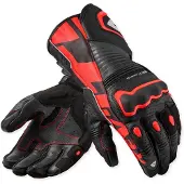 REV'IT! Argon 3, handschoenen ,Zwart/Neon-Rood ,M