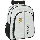 Safta Real Madrid 24/25 Junior 15l 27x33x10 Cm Backpack Grijs Kinderen