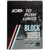 Born Block Magnesium & Caffeine Strawberry & Lemon 64 Gr
