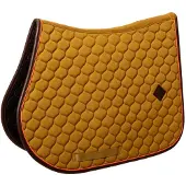 Kentucky Horsewear Horsewear - Zadeldoek onion quilt leer neon jumping kaki