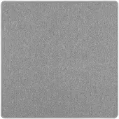 vidaXL Tapijt Loper Lichtgrijs 100 x 100 cm 100% Polypropyleen