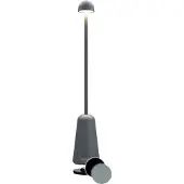 Sompex tafellamp MINIMAX - zwart, oplaadbare tafellamp