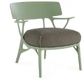 Kartell A.I. Lounge Indoor | Green|Hazelnut