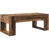 vidaXL Salontafel, gerecycled hout, 110 x 50 x 41 cm, houtvezel