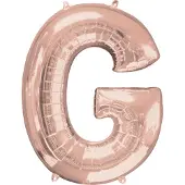 Amscan 3745811, Speelgoed ballon, Folie, Goud, Letter, 40 cm, 5 stuk(s)