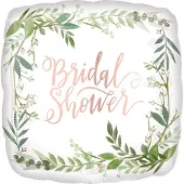 Amscan - Rechthoekige aluminium Bridal Shower ballon - Decoratie > Ballonnen