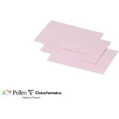 Clairefontaine Kleine Kaarten 70 x 95 mm, Bonbonroze