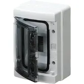 Gewiss GW40101 GW40101 Kleine verdeelkast Opbouw (op product), Opbouw (op muur) Aantal groepen: 4 Inhoud: 1 stuk(s)
