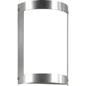 CMD Wandlamp buiten MARCO3, alu / grijs / zink, Roestvrij staal, Modern