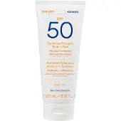 Korres Yoghurt Zonnebrandemulsie voor lichaam en gezicht SPF50 Zonnecrème 200 ml