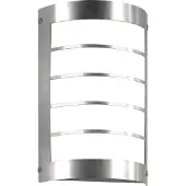 CMD Wandlamp buiten MARCO1, alu / grijs / zink, Roestvrij staal, Modern