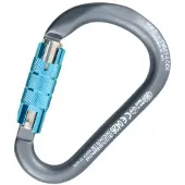 Kong Italy Hms Twist Lock Karabijnhaak Blauw,Grijs