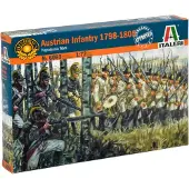 Wittmax Modelbouwpakket Militaire voertuigen - 6093 Oostenrijkse Infanterie 1798-1805 - Napoleontische Oorlogen - 48 Figuren Plastic - 1:72 - Modelbouw