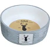 Boony Eetbak Steen Wicker Grey 18cm