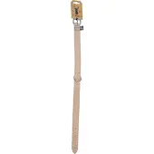 Boony Halsband Leder Sand 25 Mm/55 Cm