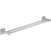 GROHE Dubbele Handdoekhouder Start Cube 600 Mm, Supersteel