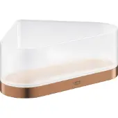 GROHE Selection - Hoek douchetray met houder, geborsteld Warm Sunset 41038DL0