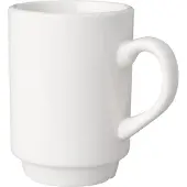 Mammoet - Budgetline - Koffiekopjes - 19 cl - 12 stuks - Wit - Porselein - Koffiemok
